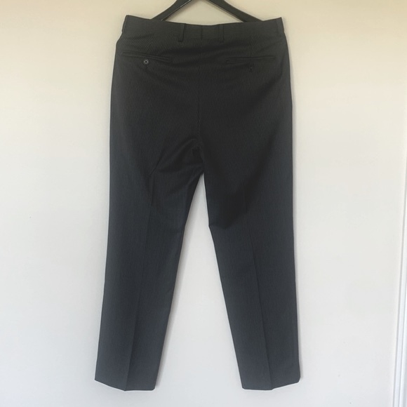 Calvin Klein 3 Piece Suit - Dark Grey Pinstripe - Picture 10 of 12